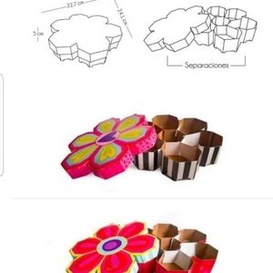 Flower for decoración or cupcake